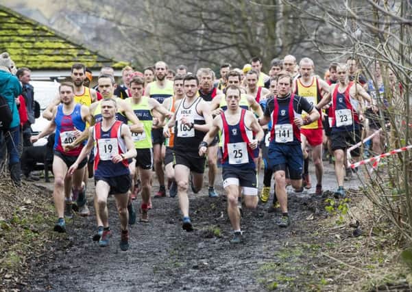 Stainland Lions Running Club host West Yorkshire Cross Country race at North Dean.