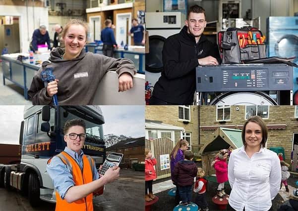 Apprentices from Calderdale College