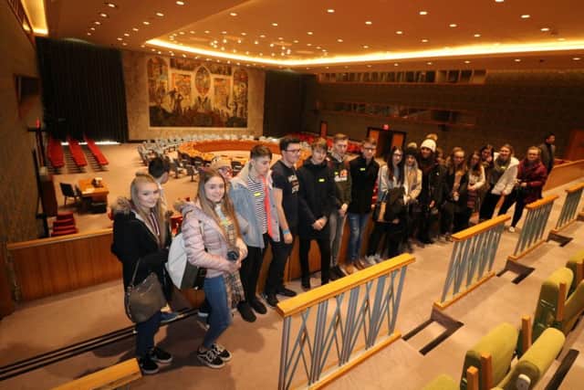 Burnley Academy trip to USA
New York- Inside the UN