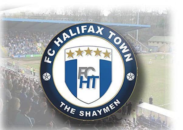 Football Club badges fro web
FC Halifax Town crest badge logo