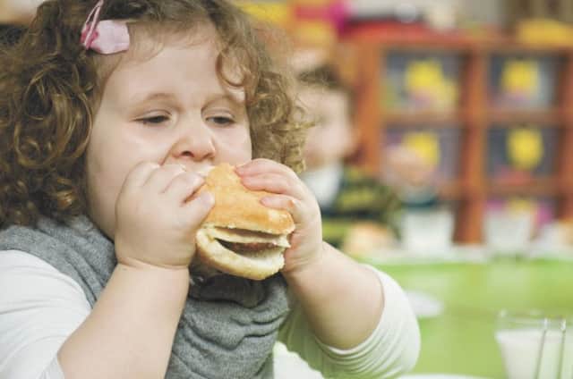 There are concerns about obese children in Ilkeston after news another fast food restaurant would be opening in the town.