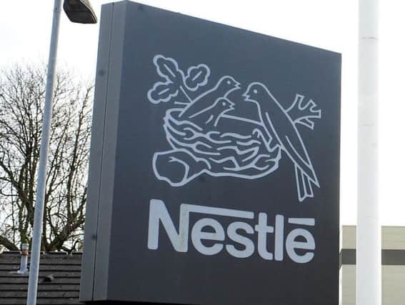 Jobs could be lost at Nestle in Yorkshire.