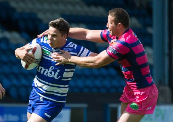 Actions from Halifax v Featherstone at the Shay Stadium
scott murrell