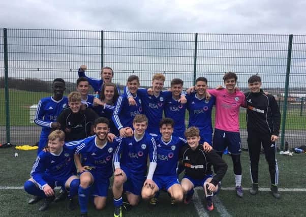 FC Halifax Town's title-winning youth team
