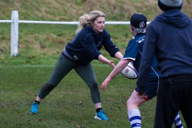 Halifax Ladies RUFC open training session, at Ovenden Park