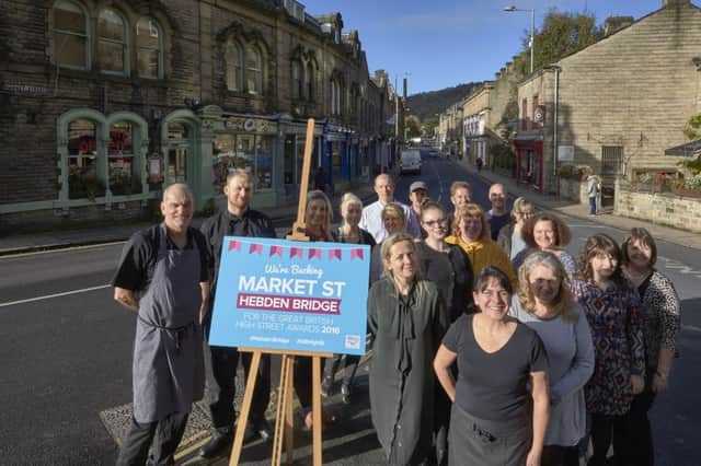 The town scooped two prizes in the prestigious Great British High Street awards