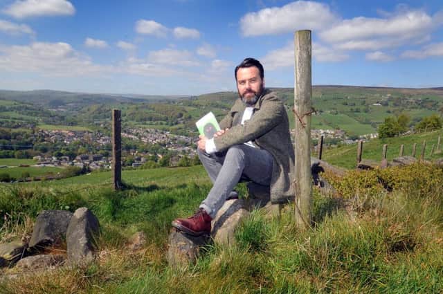 9 May 2017.......     Author Benjamin Myers  new novel is inspired by the Cragg Vale Coiners who in the 18th century were behind the biggest countefeiting scam the country had ever seen. Picture Tony Johnson.