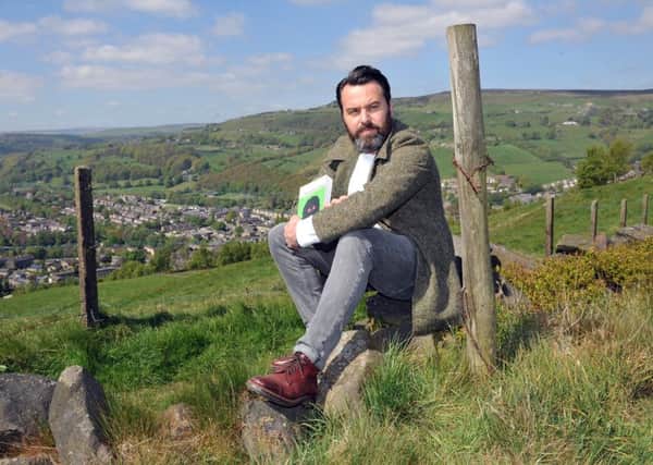Author Benjamin Myers new novel is inspired by the Cragg Vale Coiners who in the 18th century were behind the biggest countefeiting scam the country had ever seen. Picture Tony Johnson.