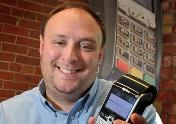 23 May 2017 .......      James Howard, director of Yorkshire Payments in Brighouse. It's a portal that allows businesses to take card payments. Picture Tony Johnson