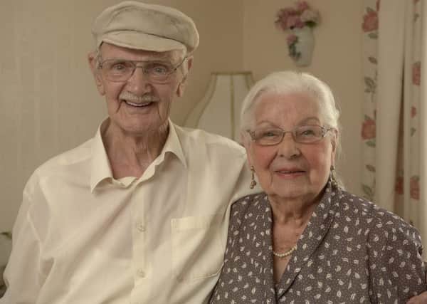 75th anniversary - Mr and Mrs Ernest and Marjorie Hellowell