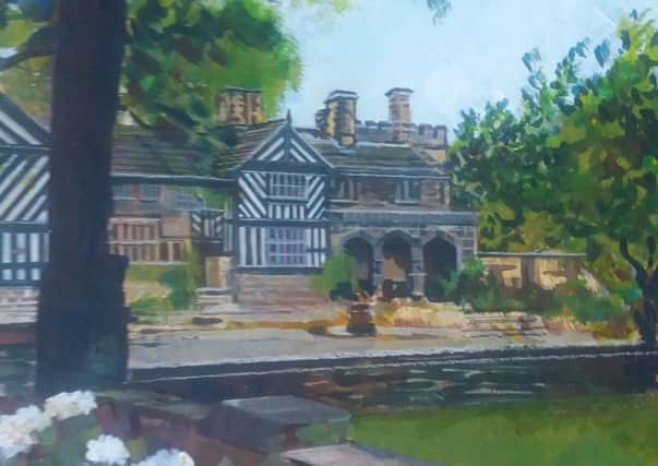 Shibden Hall, by Matthew Evans. His work will be shown at the exhibition