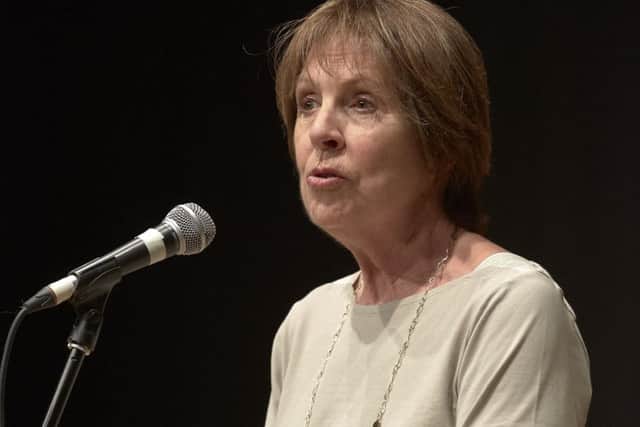 Downton Abbey star Penelope Wilton reads some the childrens poems at the Halifax Square Chapel Arts Centre