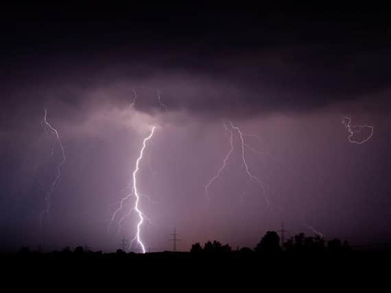 Yorkshire is set to be hit by thunderstorms