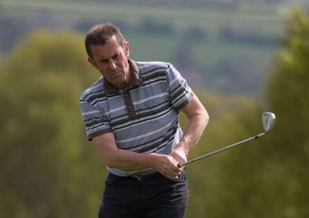 Actions from the Hx-Hudds Union 9 hole clubs' championship, golf at Lightcliffe GC. Pictured is Frank Greaves