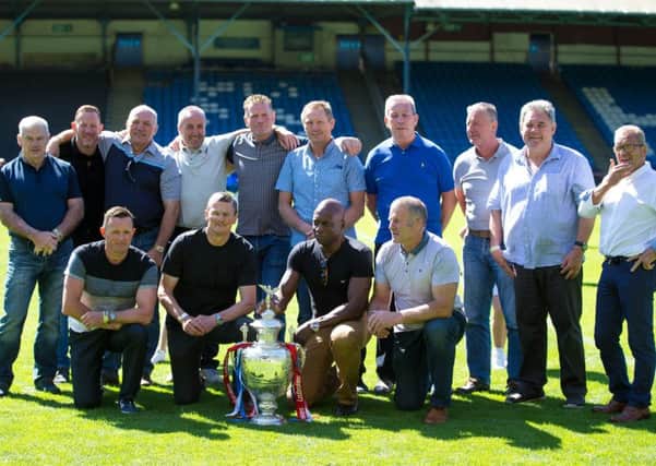Fax rugby league Wembley winning legends at the MBI Shay