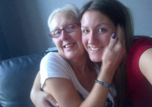 Ami Baxter with her mum Sue