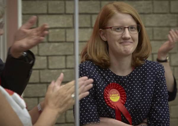 General Election count at North Bridge Leisure Centre, Halifax. Holly Lynch.
