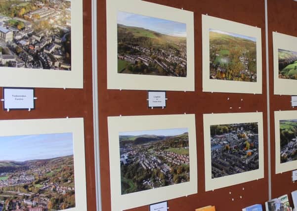 Janet Wright's exhibition of aerial photography is at Todmorden Information Centre through July 2017