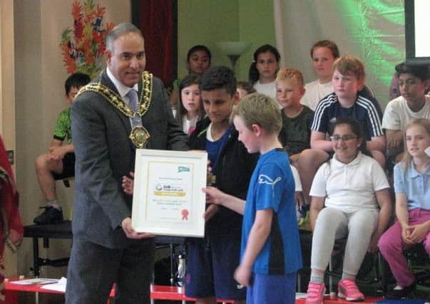 The award recognises the schools commitment to the food education of their pupils