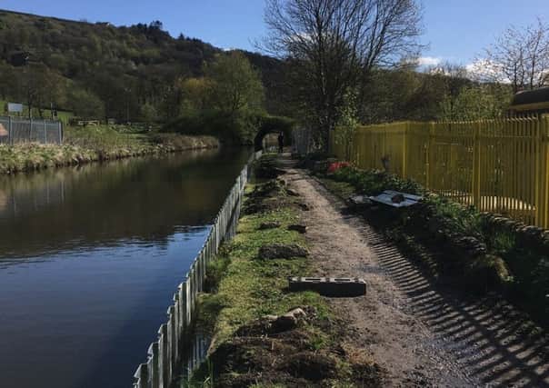 The stretch between Sowerby Bridge and Hebden Bridge has been completed
