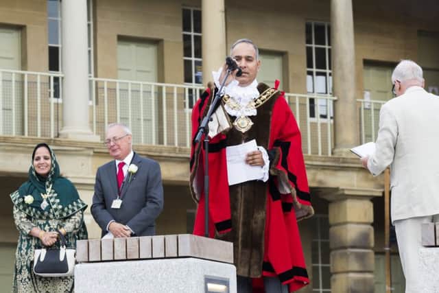 Mayor of Calderdale Councillor Ferman Ali said the Piece Hall was being returned to the people of Halifax