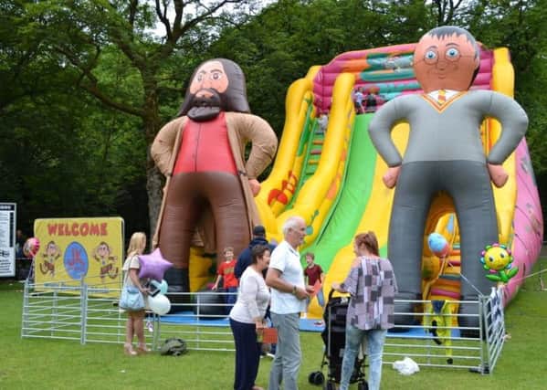 Inflatable Summer Fun returns to Centre Vale Park, Todmorden