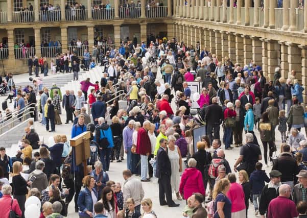 The Piece Hall re-opens