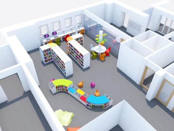 The new section will have vibrant colours and specially commissioned child-sized furniture