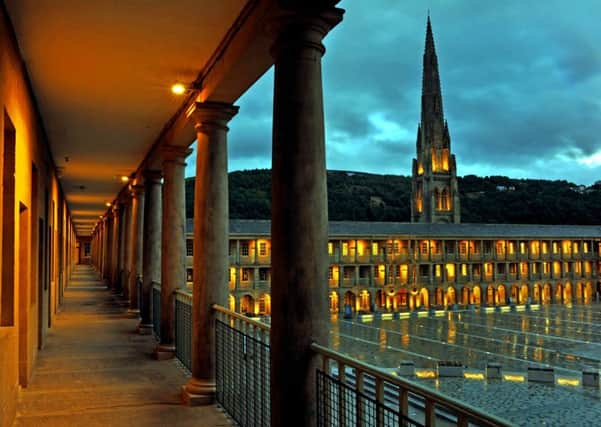 The renovated Piece Hall  in Halifax.  Picture Tony Johnson.