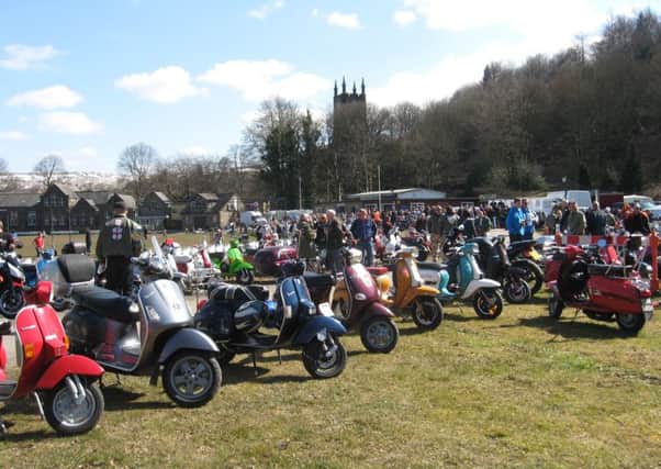 Riding high: Todrophenia is back at Todmorden Cricket Club, organised by Mystery Tours Scooter Club