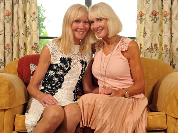 Gay and Zoe Spink are twin sisters and former Leeds/Miss England beauty queens. Picture Tony Johnson