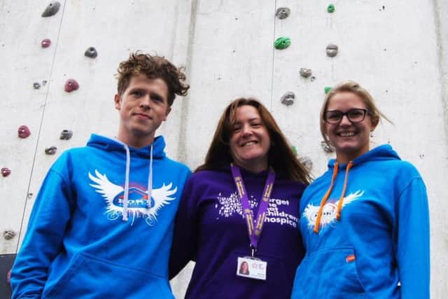 Are you brave enough to climb the Roktface for the Forget-Me-Not Children's Hospice?