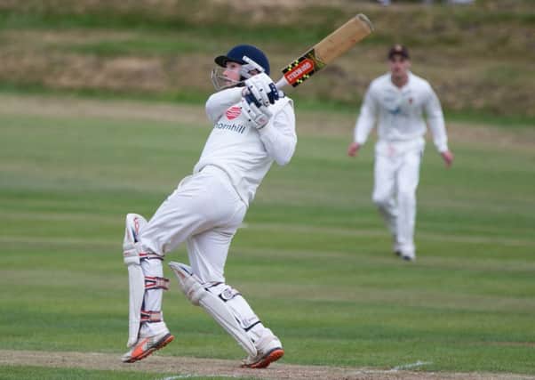 Actions from Rastrick v Elland cricket at Round Hill. Pictured is Bradley Birkhead