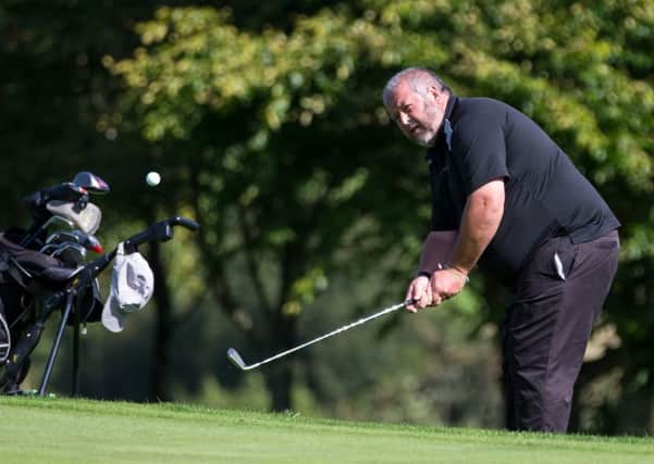 Halifax-Huddersfield Union four ball championship. Pictured is Martin Atkinson