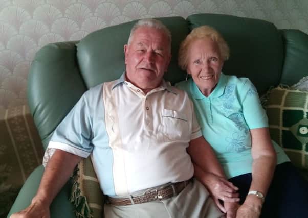 Mr and Mrs Melvyn and Marvis Park, of Old Earth, Elland, who are celebrating their Damond Wedding anniversary