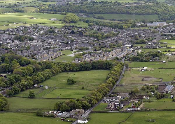 An aerial view of Northowram, one of the areas which could see more homes