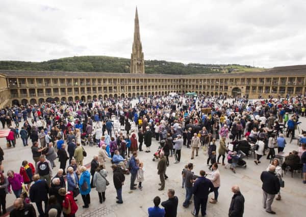 Top draw: The Piece Hall is in the final three for a national travel writers tourism award