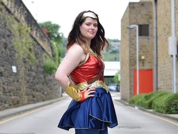 Becca McAusland as Wonder Woman