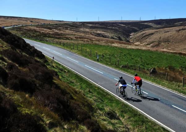 The Cragg Challenge includes "the longest continuous incline in England" - cyclists, runners and even tractors will be taking it up this Sunday