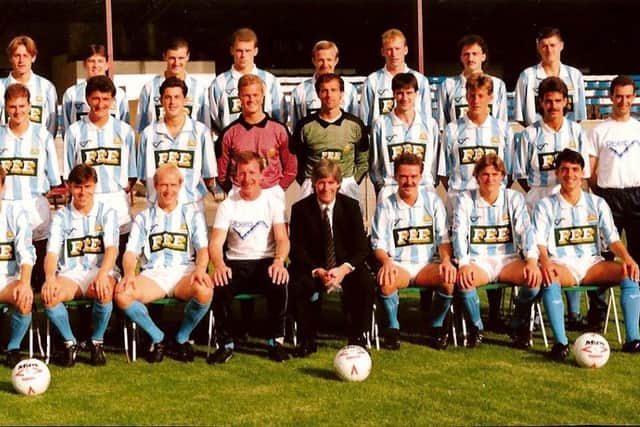 FC Halifax Town 1990-91. Picture: Johnny Meynell