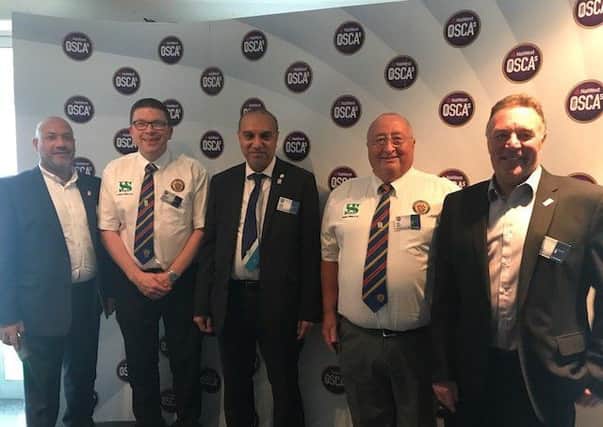 OSCAs nomination photo
from the left,  Ali Akbor, Anthony Briggs, Abdul Ravat, Bob Airey, Tim Helliwell