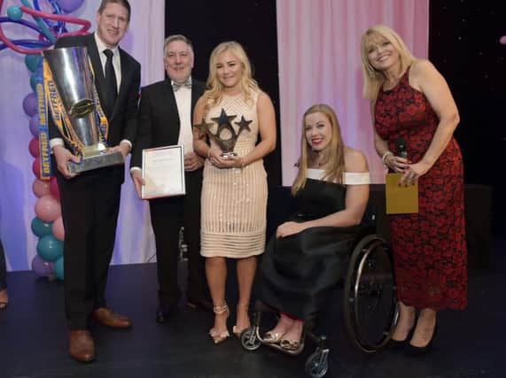 Yorkshire Children of Courage Awards, Billie Lambert (centre)