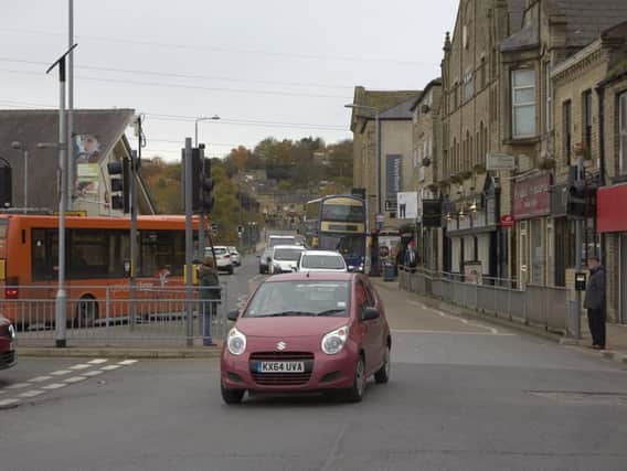 Congestion on Huddersfield Road, brighouse