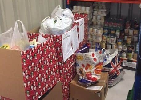 Todmorden Food Drop-in is building up supplies for Christmas