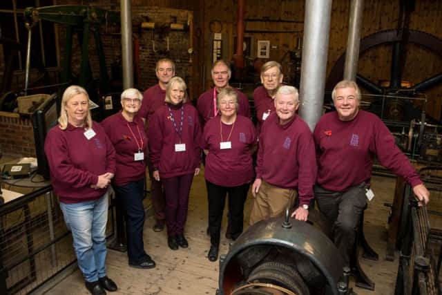 Dedicated: Some of the volunteers, who have helped bring Calderdale Industrial Museum back to life as a heritage attraction