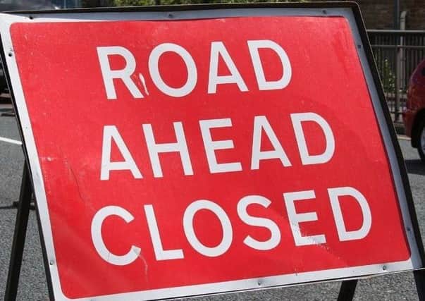 Skircoat Moor Road has been closed while work on the water burst is carried out