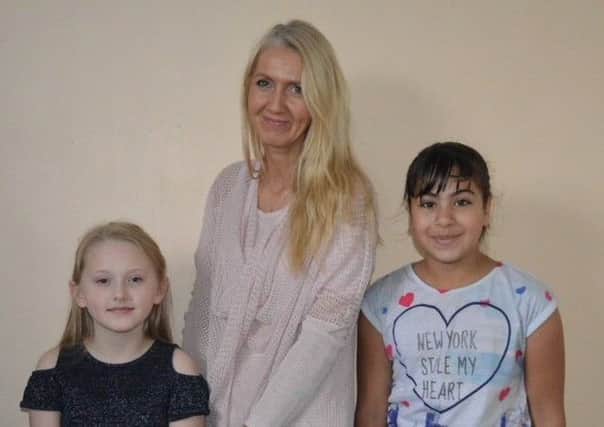 Pictured are Carnival Queen Nicola Suthers, centre, with her Princesses Annabelle Suthers, left, and Sameeha Naseer