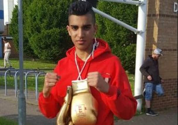 Khalid Ayub boxer from Mytholmroyd