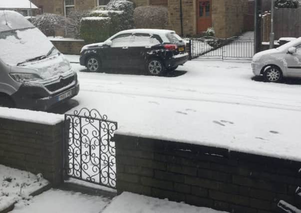 Steven Jackson @SteJay215 took this Calderdale in the snow pic