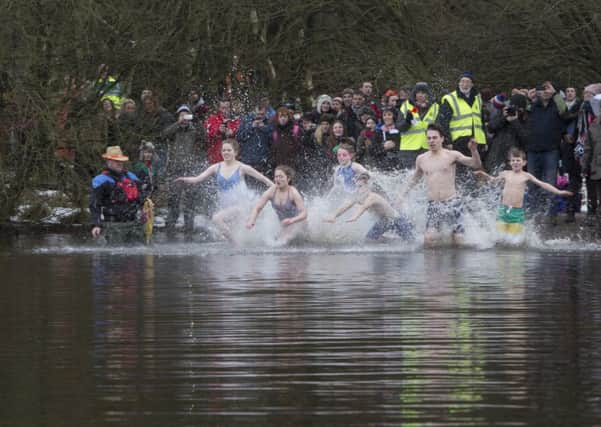 Join in the New Year Swim at Lee Dam, Lumbutts, this Sunday (January 14)